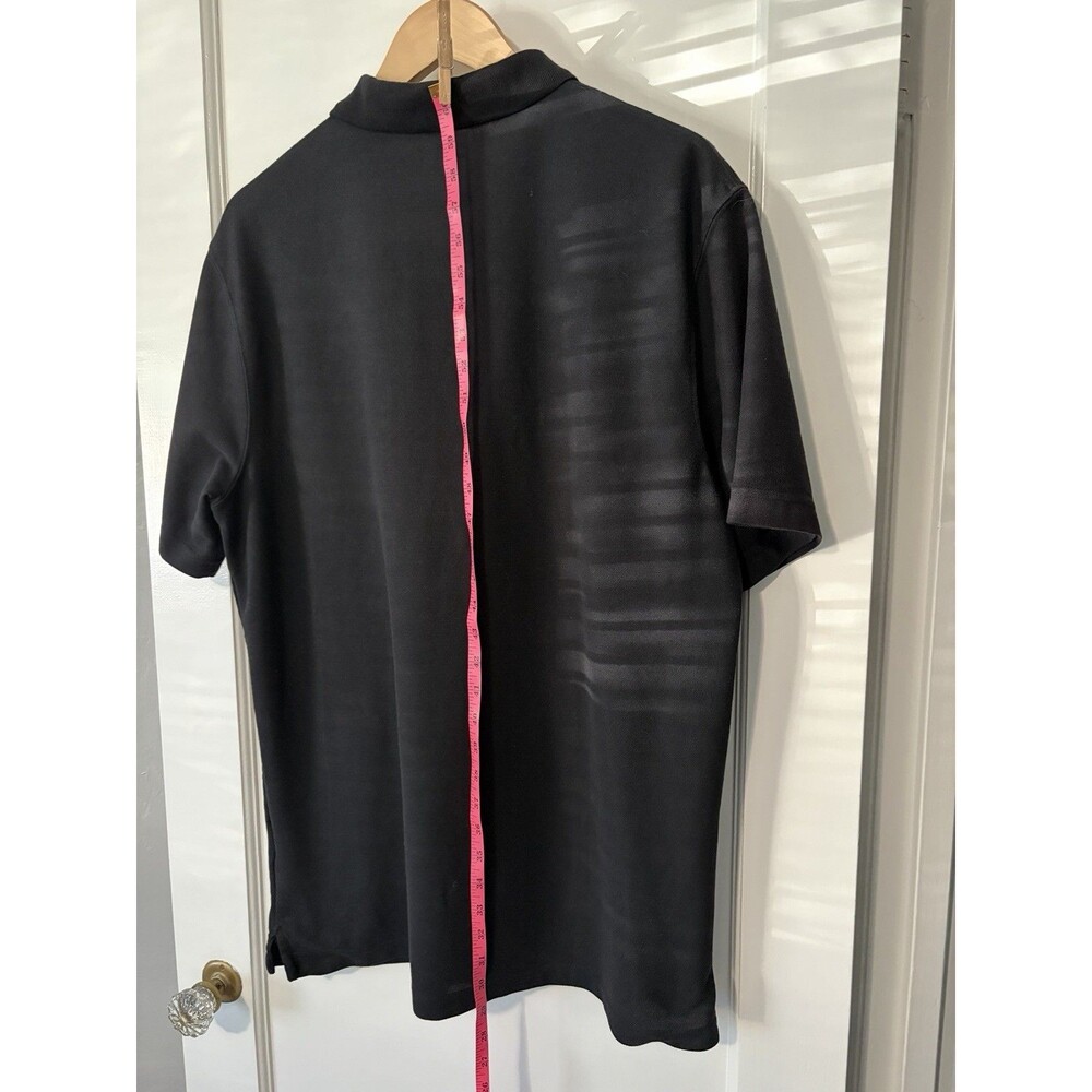 Carhartt Black  Polo Mens L Black Pocket Logo Relaxed Fit Workwear Short Sleeve - Picture 7 of 9